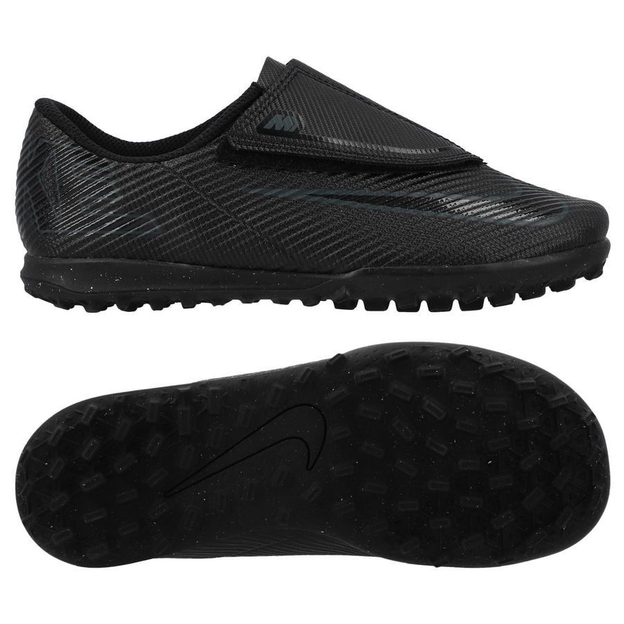 Nike Mercurial Vapor 16 Club Velcro TF Shadow - Noir/Vert Enfant