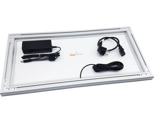 LED-achtergrondverlichting voor ZWEMBADaquaria, Dagverlichting, 120x50 mm, verlichte aquariumachtergrond, achtergrondverlichting, aluminium, 46W LED-lamp, 1198 x 497 x 22 mm