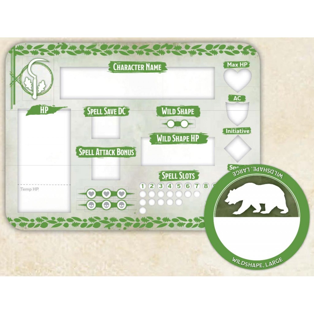 D&D - Druid Token Set