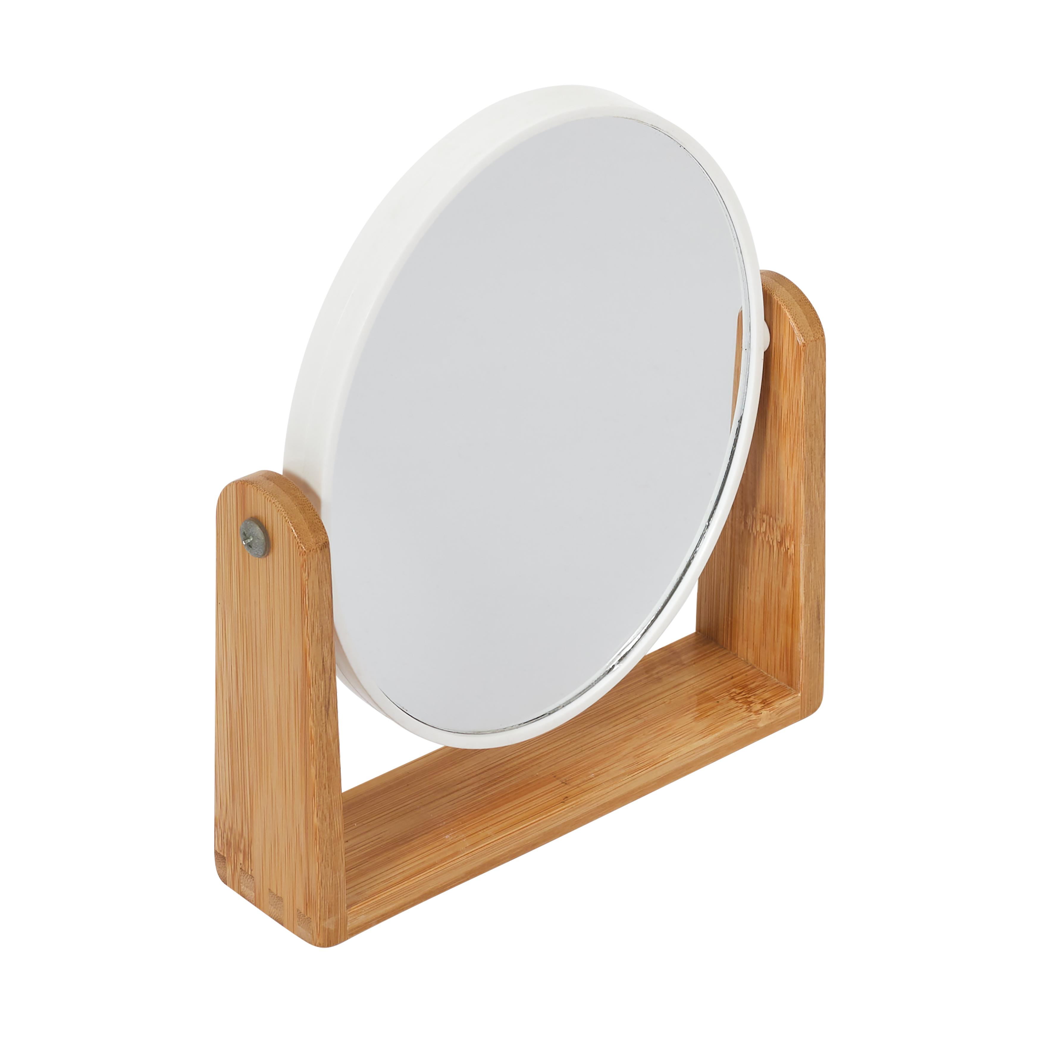 MIROIR DOUBLE FACE BAMBOU