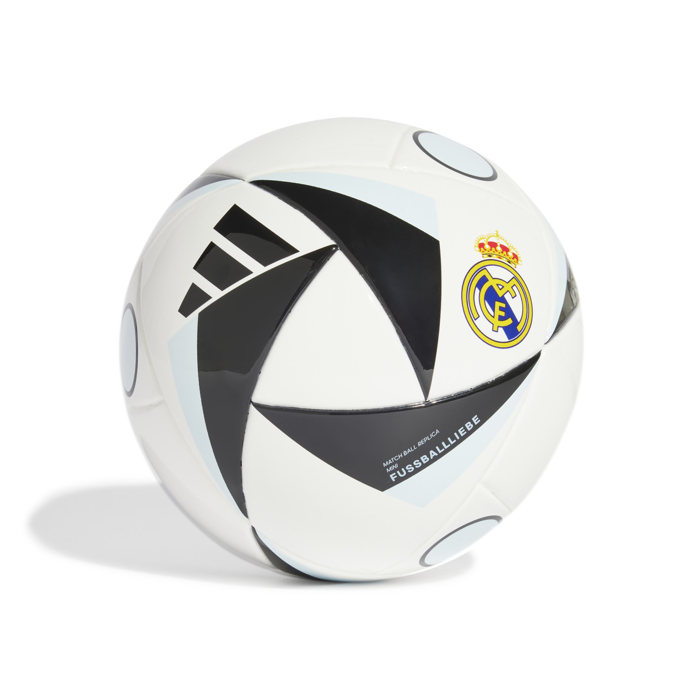 Adidas Real Madrid Fussballliebe Mini Voetbal Maat 1 Wit Zwart