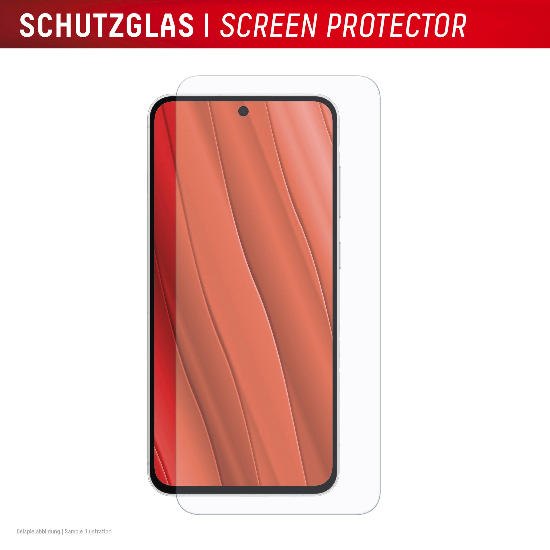 Displex Displayschutzglas »Real Glass Screen Protector« für Samsung Galaxy S24 FE;Samsung Galaxy S25 FE Displayschutzfolie, Schutzfolie, Bildschirmschutz, kratz- & stossfest