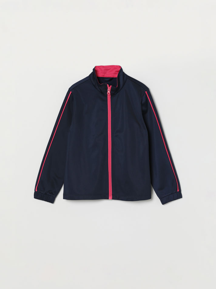 Conjunto de agasalho esportivo - Azul-marinho