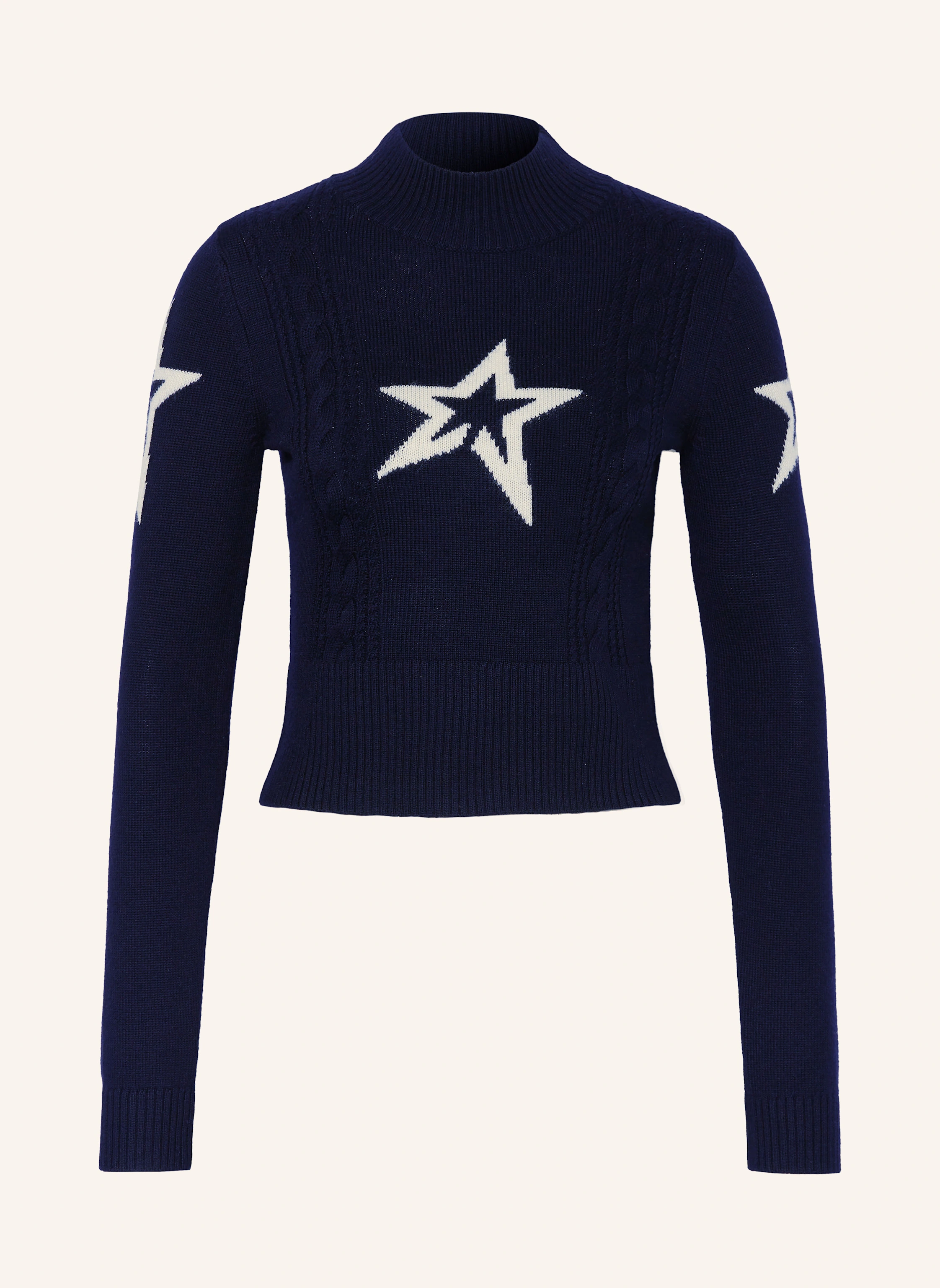 PERFECT MOMENT Pullover CABLE aus Merinowolle