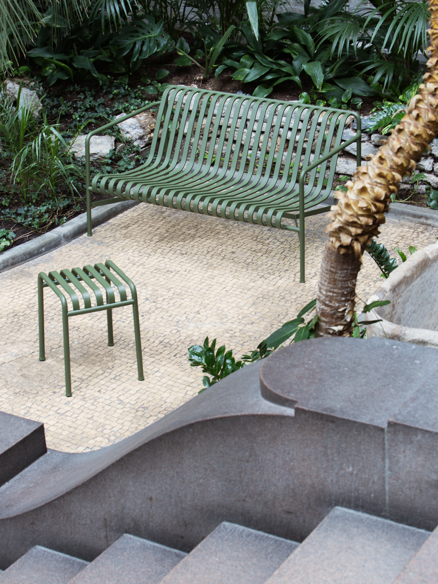 Tuinbank Palissade Lounge anthracite