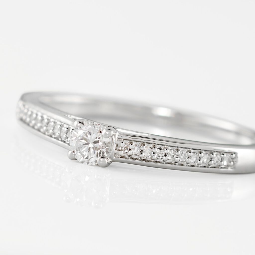 Bague Finella Platine Blanc Diamant