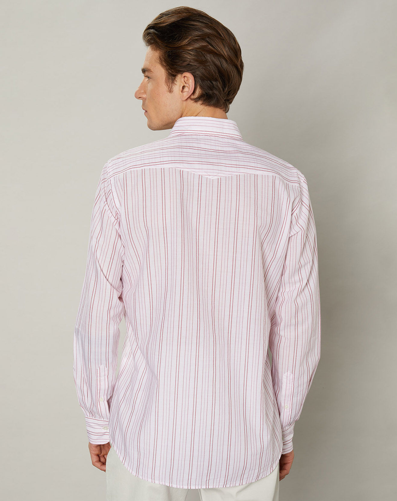 Hartford Chemise slim Storm rose