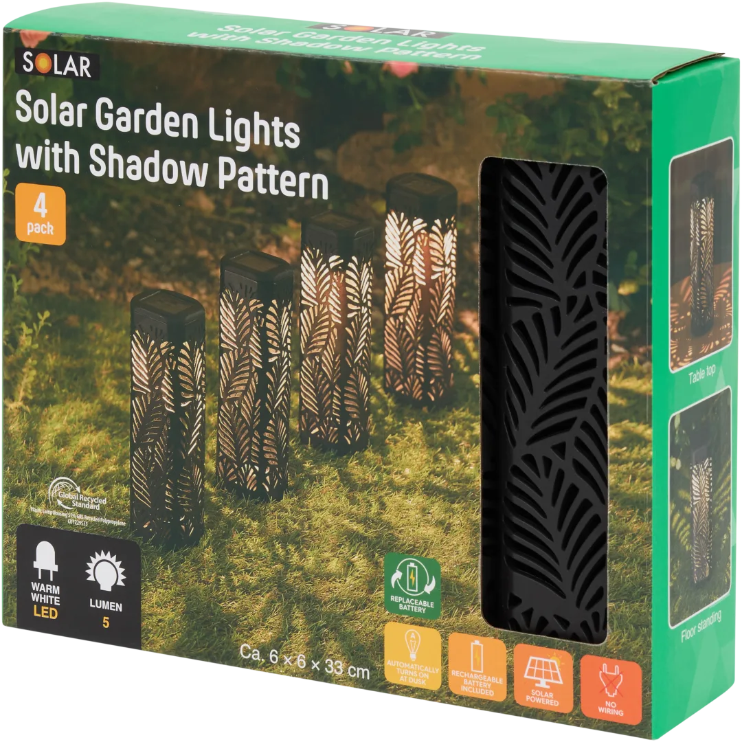 Solar tuinverlichting 4 stuks | diverse varianten