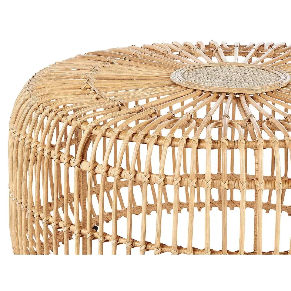 RANDAZZO - Salontafel - Beige - Rotan