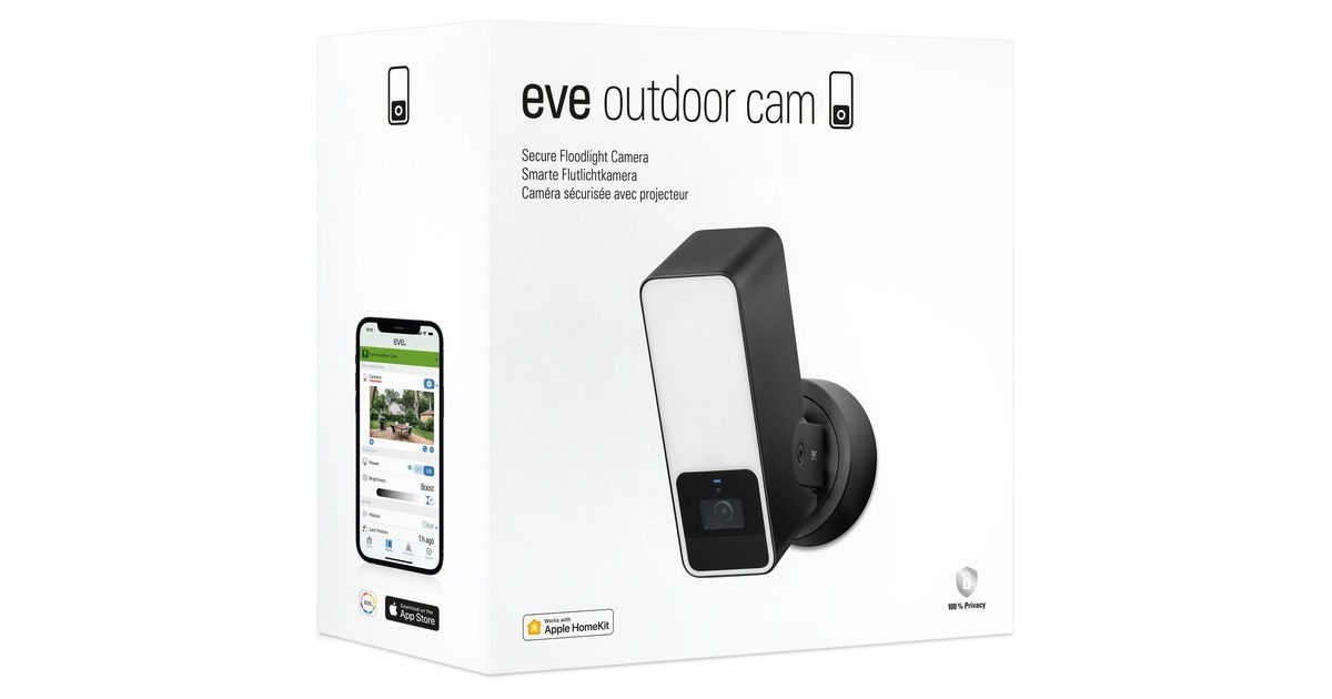eveOutdoor Cam beveiligingscamera  (WLAN (2,4 / 5 GHz))