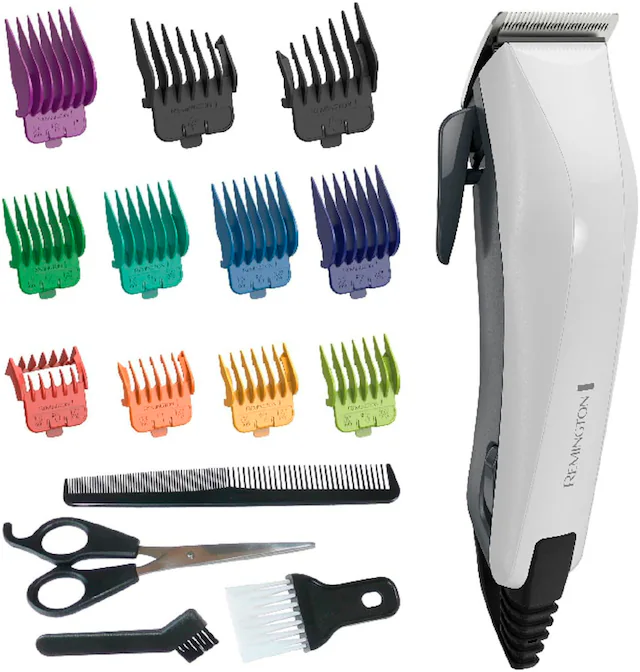 Remington Haarschneider »Colour Cut HC5035« 11 Aufsätze netzbetriebener, selbstschärfende Edelstahlklingen,16 teiliges Zubehör