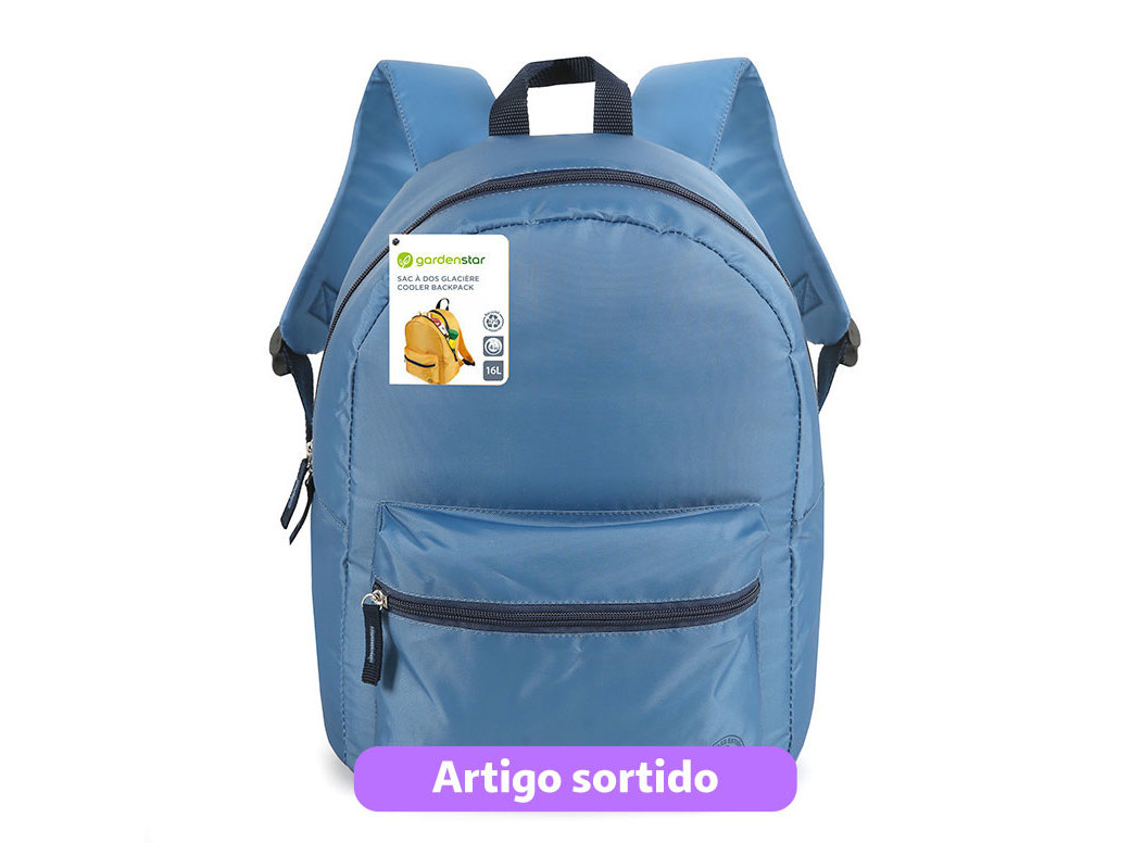 MOCHILA TÉRMICA GARDENSTAR 16L CORES SORTIDAS