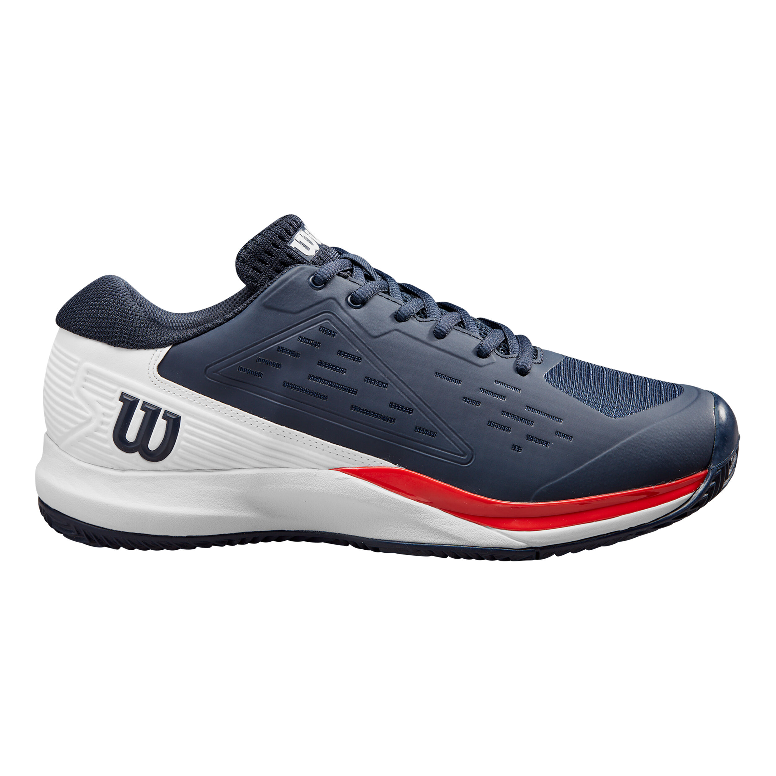 Wilson Rush Pro Ace Chaussure Terre Battue Hommes - Bleu Foncé