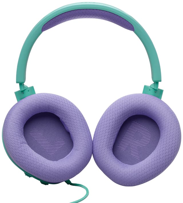 JBL Quantum 100M2 gaming høretelefoner (turkis)