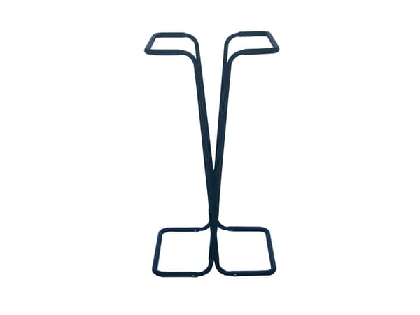 Viso SS800, Frittstående søppel-pose holder, Sort, Innendørs, Stål, 130 l, 345 mm