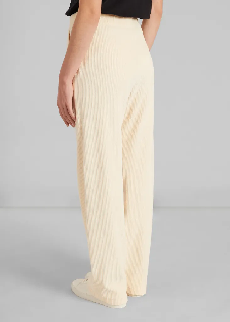 Pantalon large velours côtelé L'Exception Paris