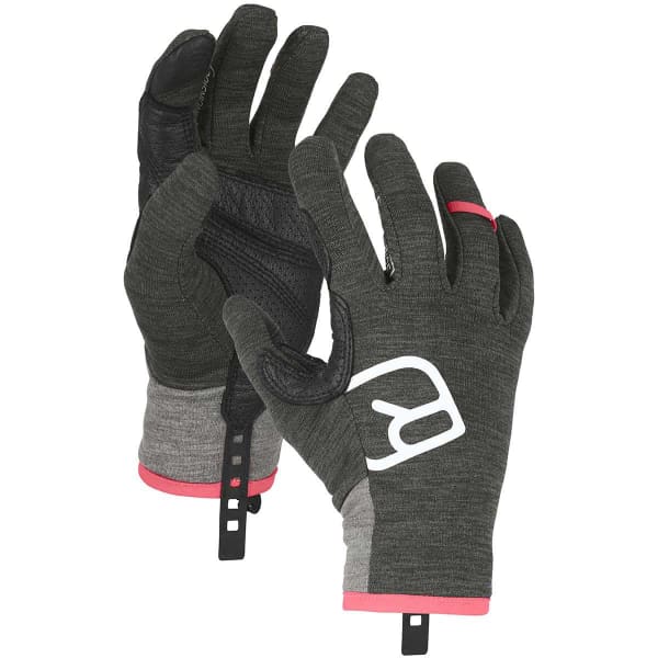 Gant ski de randonnée ORTOVOX FLEECE LIGHT GLOVE W DARK GREY BLEND