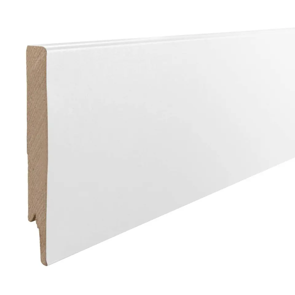 MDF plint - wit - 240x1,4x12 cm