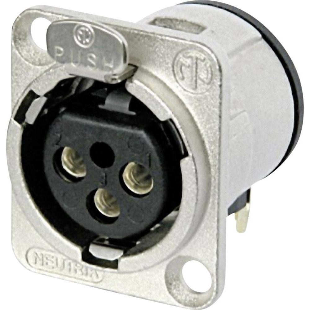Neutrik NC3FD-H XLR chassisdeel 3p female