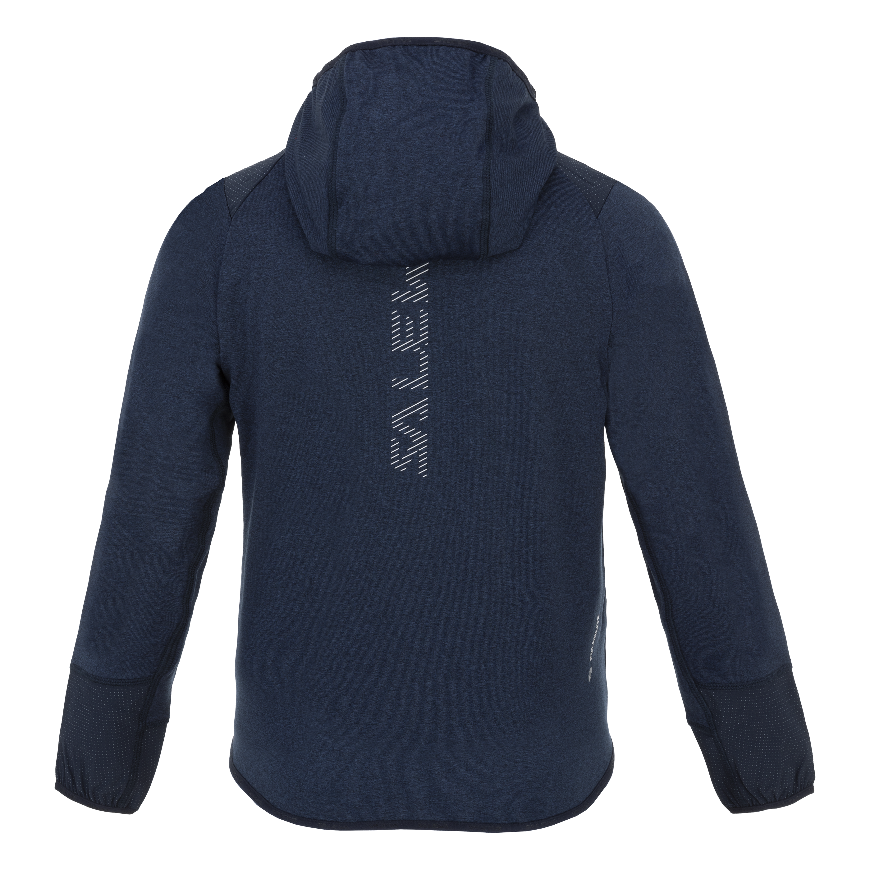 Agner Melange Polarlite Full Zip Kinder Kapuzenjacke