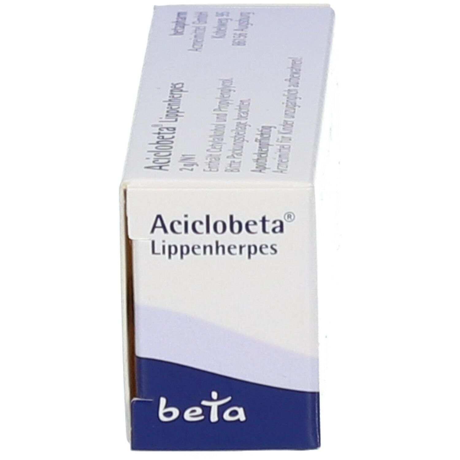 Aciclobeta® Lippenherpes Creme