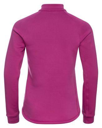Pull Thermique 1/2 Zip Odlo Berra Rose Femme