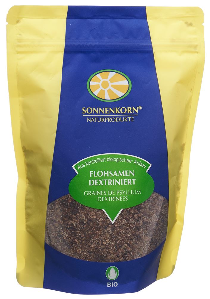 SONNENKORN Flohsamen dextriniert Bio Knospe 250 g