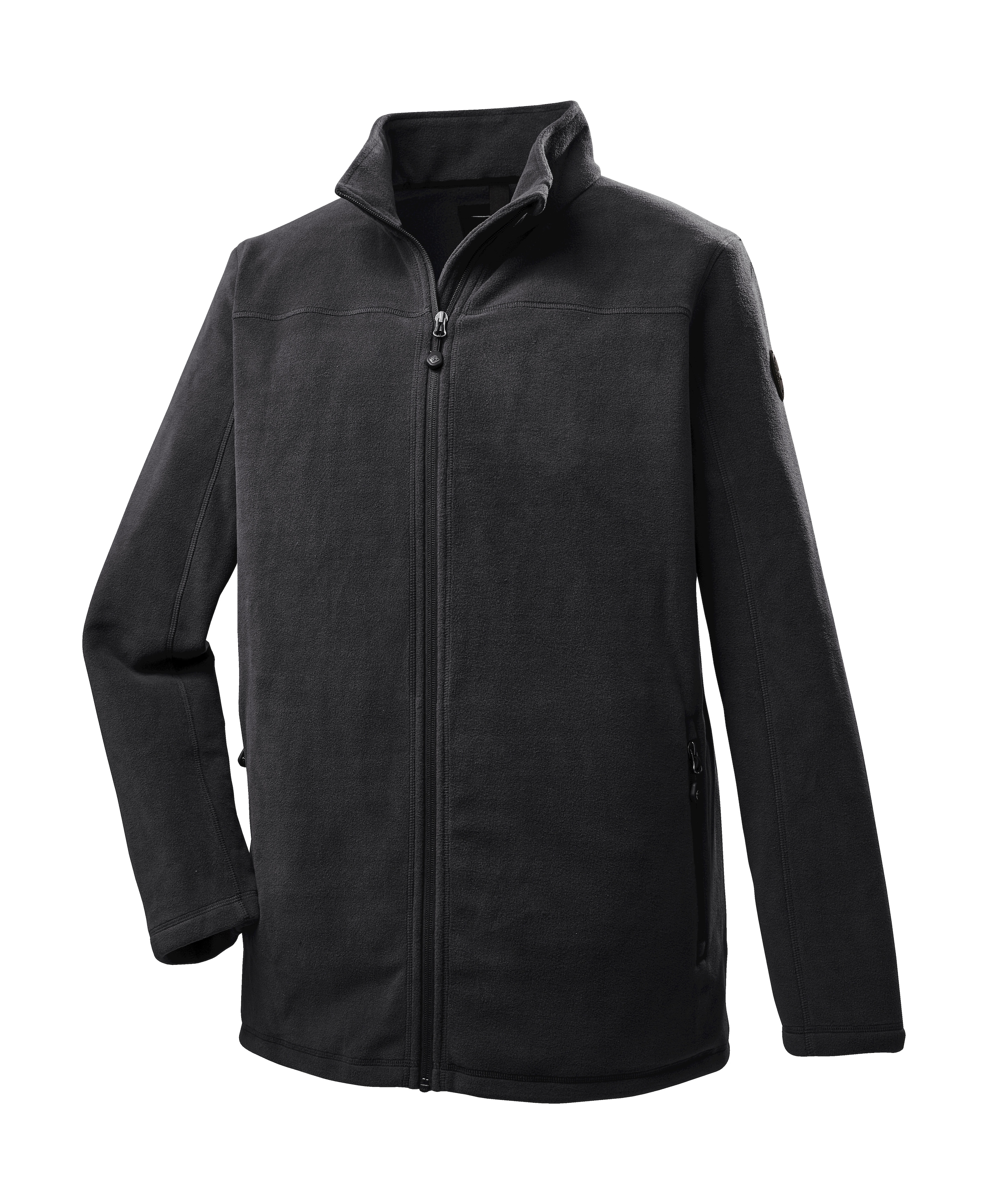 STOY Fleecejacke »STS 18 MN JCKT« Leichte Fleecejacke mit Stretch, Kinnschutz und Zipper-Taschen