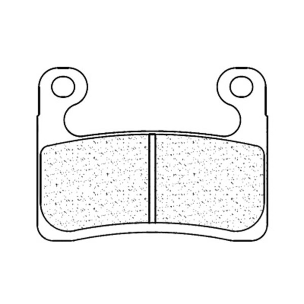 Cl brakes - Plaquettes de frein Route métal fritté - 1257A3+
