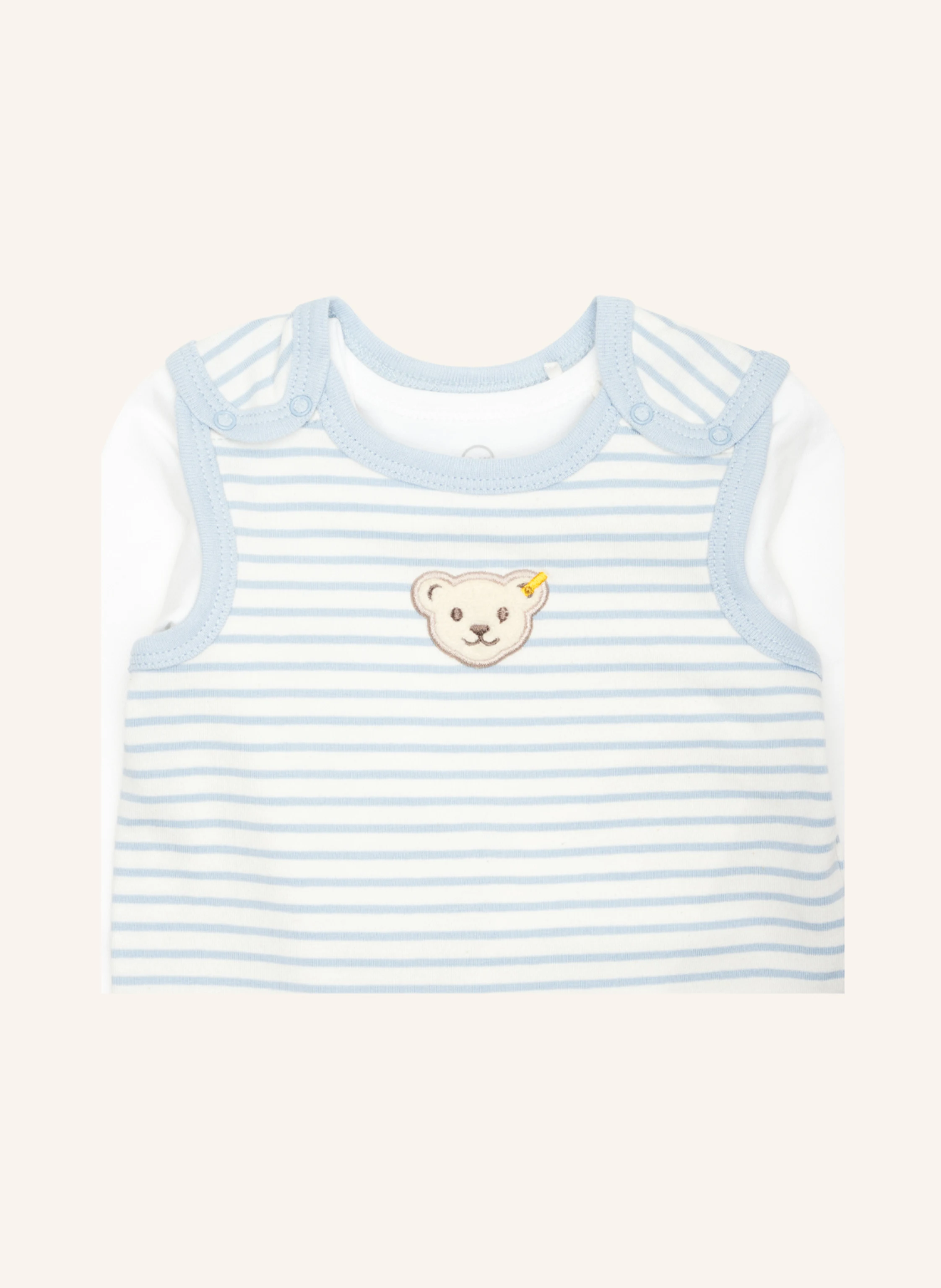 Steiff Set WELLNESS: Strampler + T-Shirt