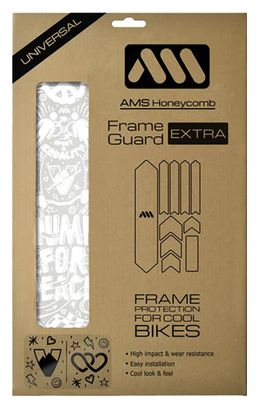 Kit de Protection de cadre All Mountain Style Extra Pump for Peace Blanc