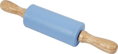 Kagerulle - L 23 CM - Ø 4.5 CM - Lyseblå - 1 Stk
