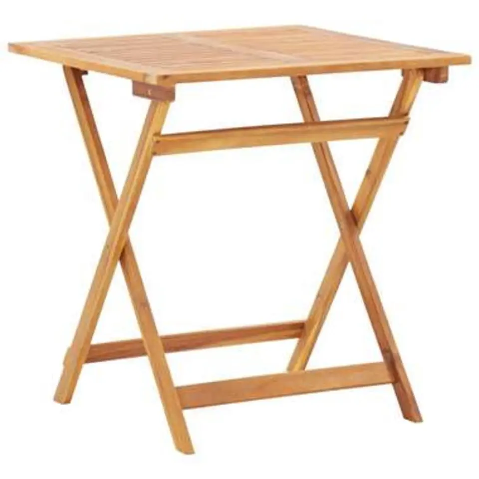 vidaXL - Tuintafel - Bruin - Hout