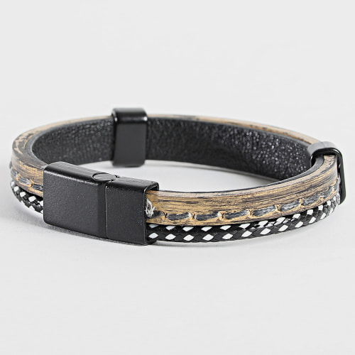 Bracelet Noir Marron