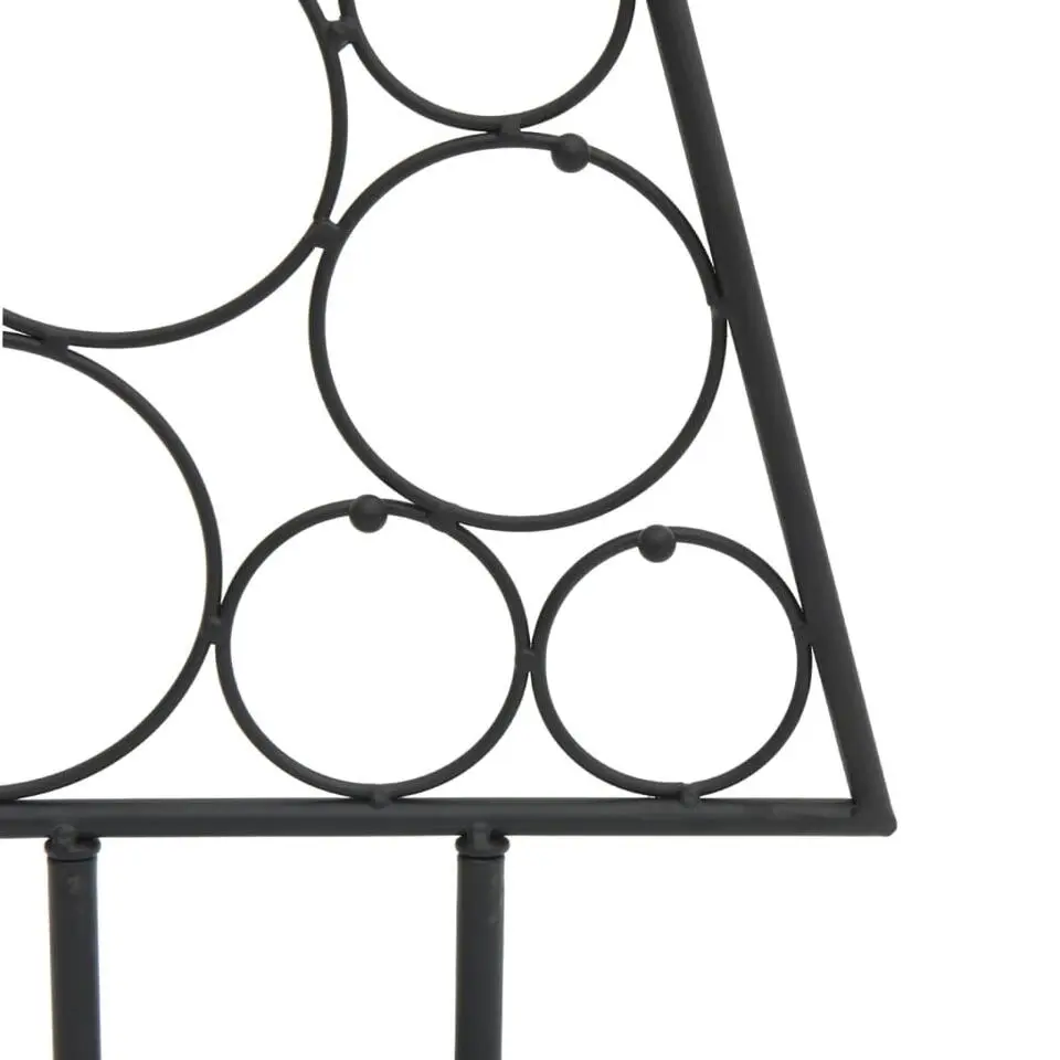vidaXL - Metalen Kerstboom - Zwart - 125 cm