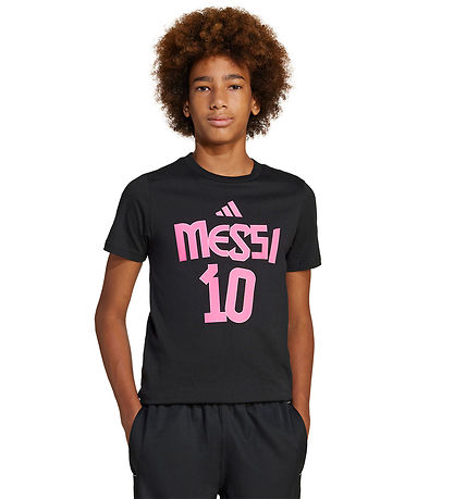 adidas Performance T-Shirt - Y Messi N&N G T - Schwarz