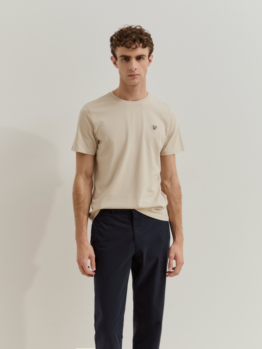 Calças chino regular fit