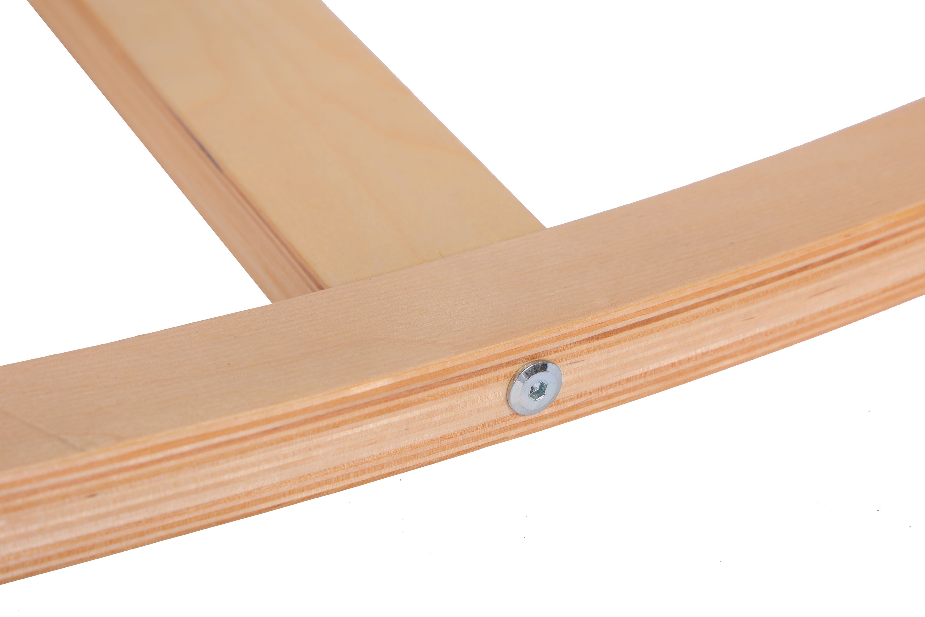 Kniestuhl Holz beige