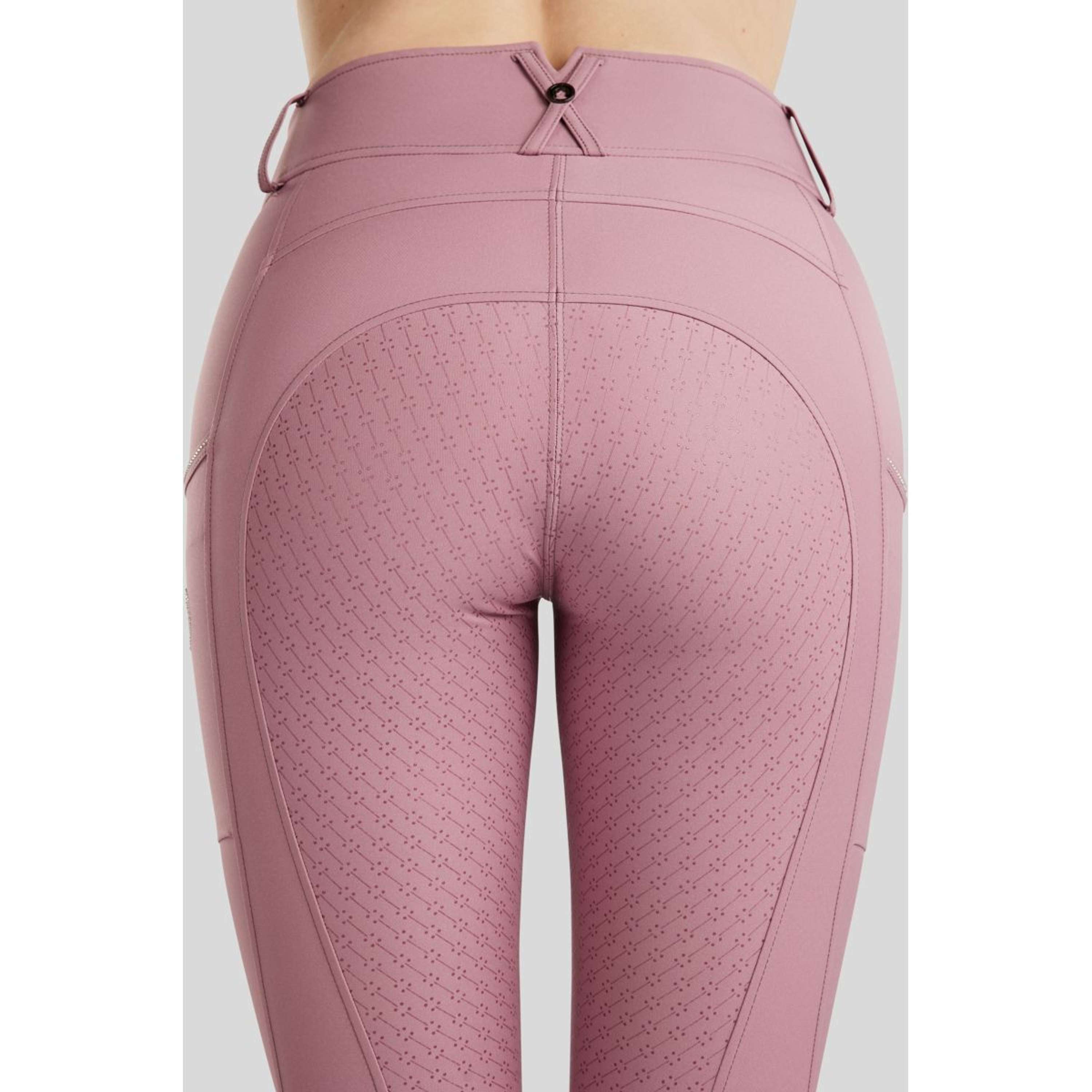 Montar Rijbroek MoCha Full Grip Geranie