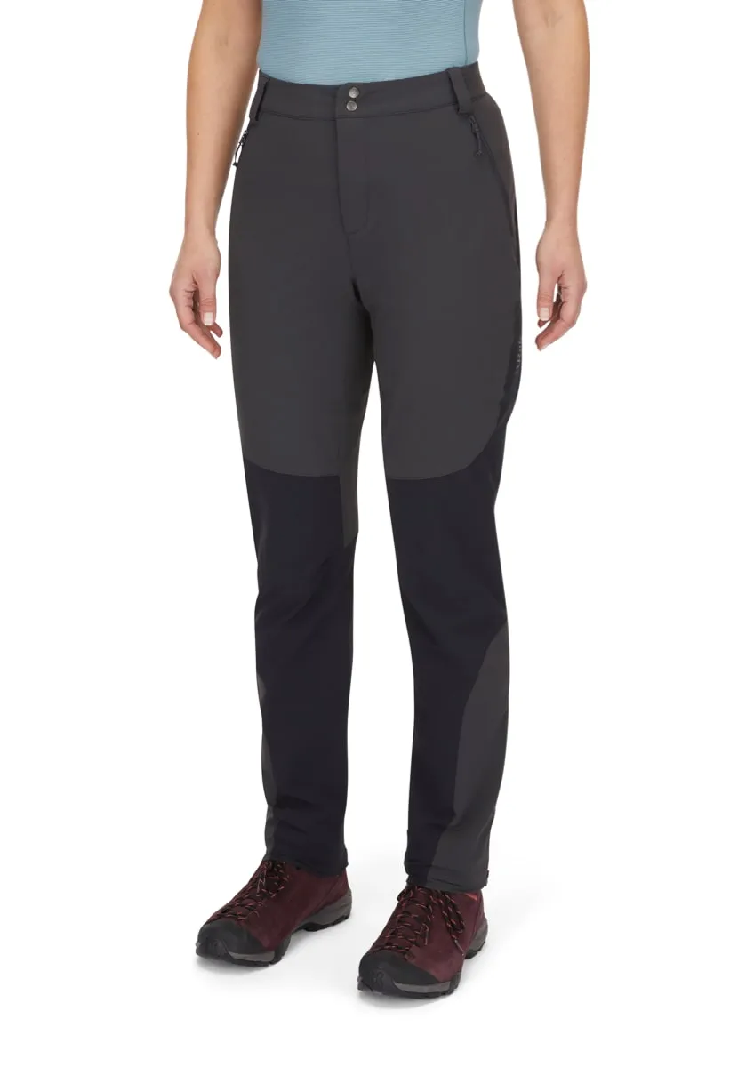 Rab Torque Mountain Pants Wmns Anthracite/Black
