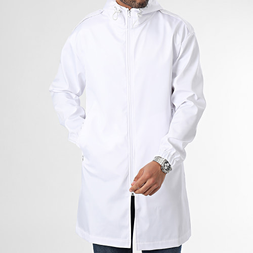 Coupe-Vent Long Blanc