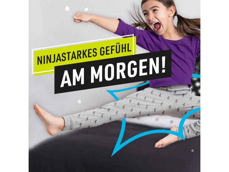 Pampers Nachtwindeln Ninjamas Mädchen 4-7 Jahre, 60 Stk. Monatsbox – Auslaufschutz für die ganze Nacht