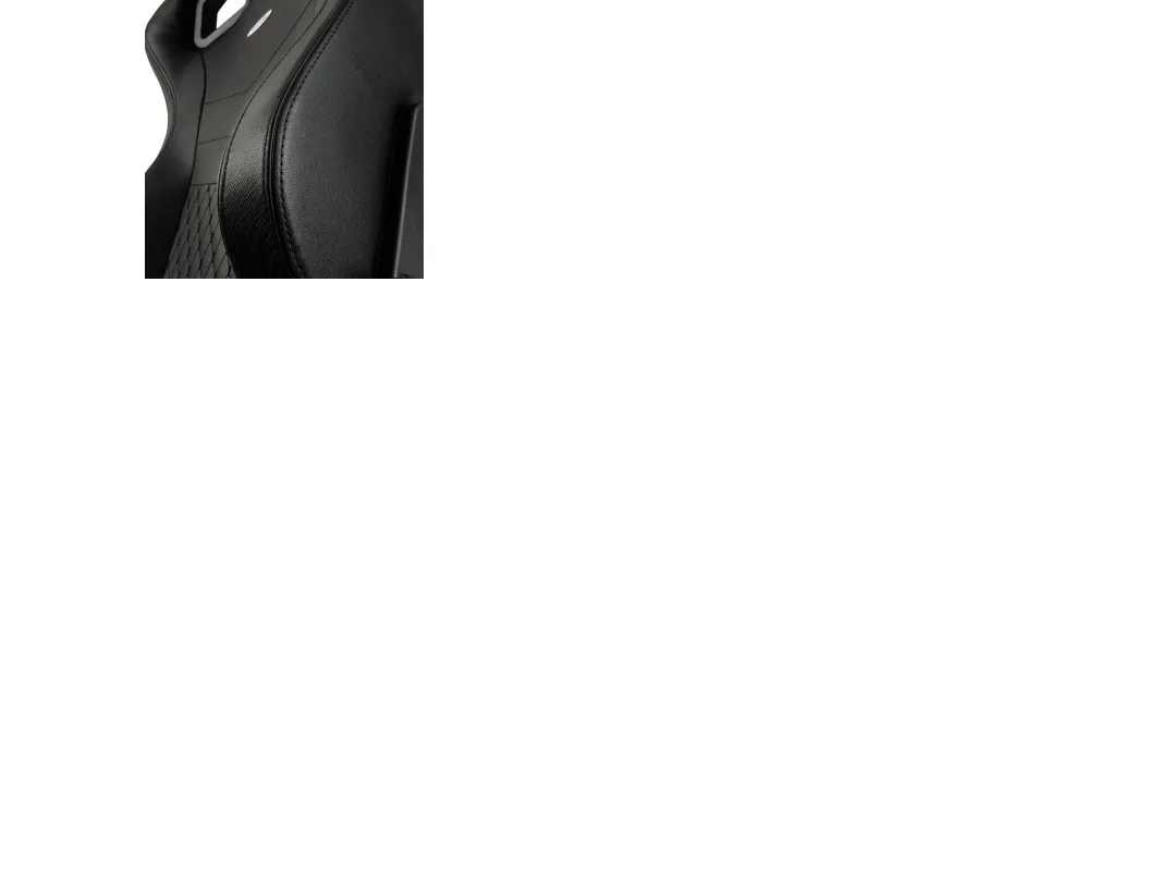 noblechairs EPIC Ægte læder Gaming Stol - sort