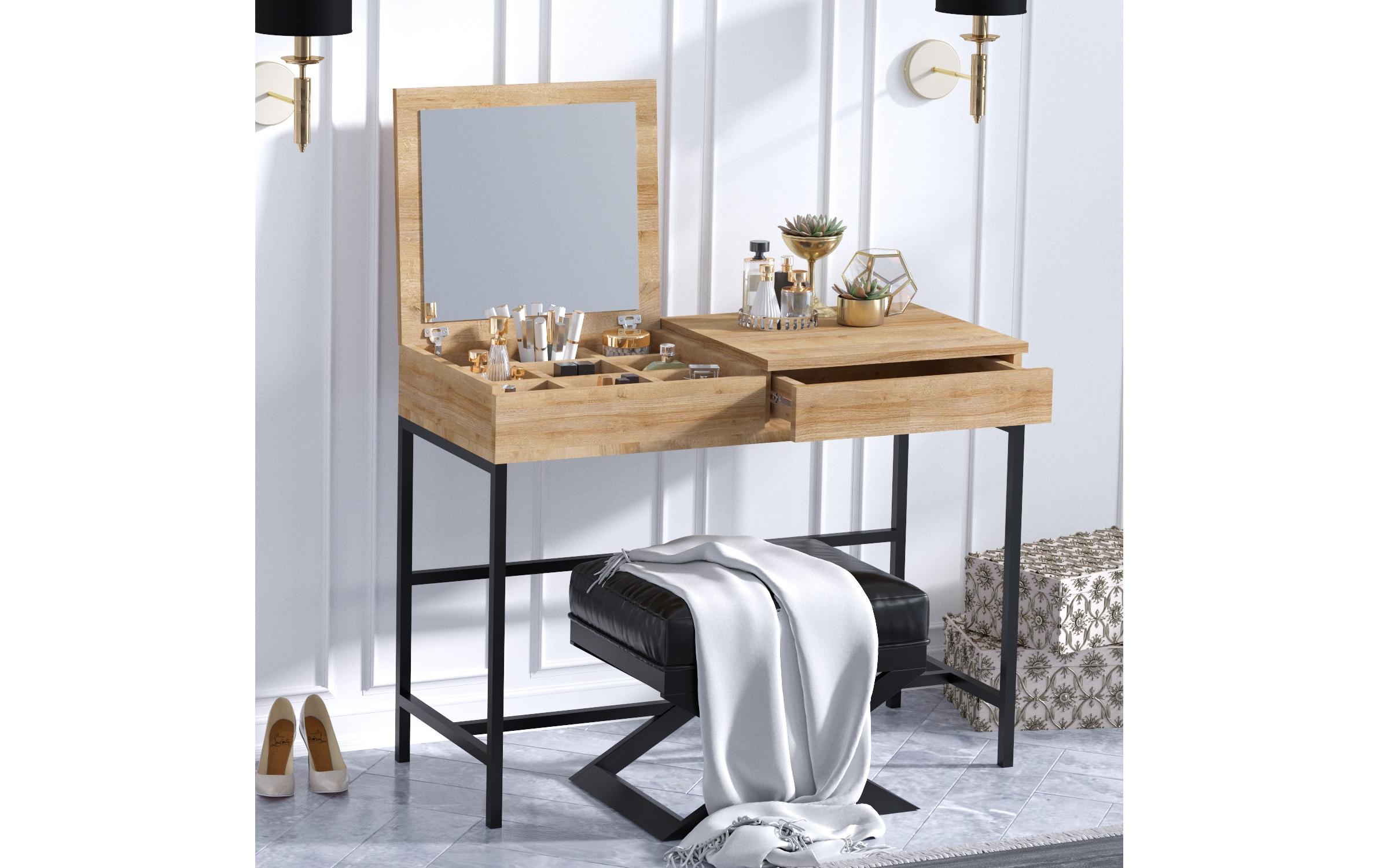 Schminktisch Linda<br>Hochwertiger Schminktisch