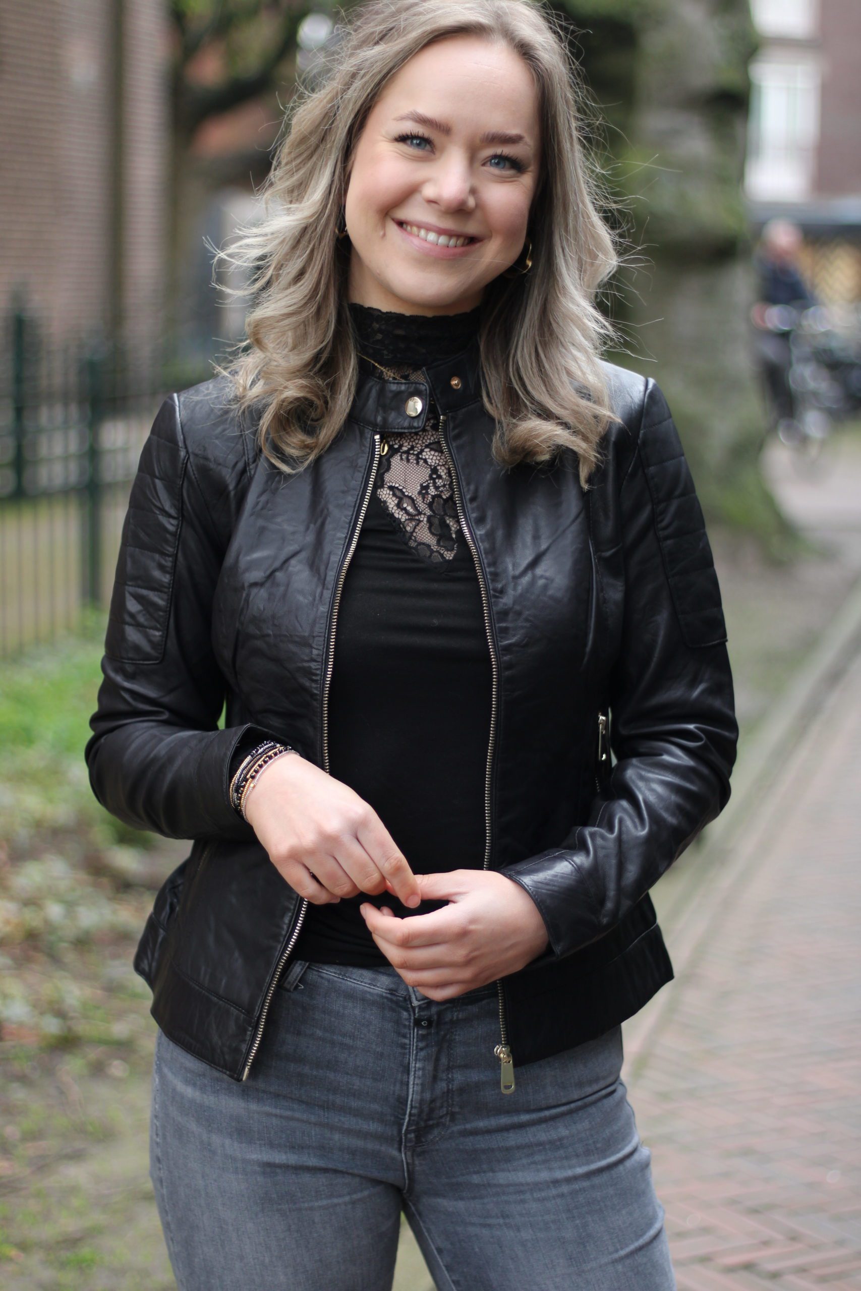 Chabo - Jordan Leather Jacket - Zwart