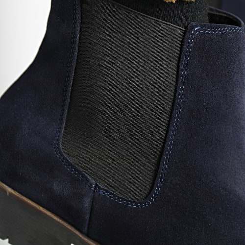 Chelsea Boots DR-82 Bleu Marine