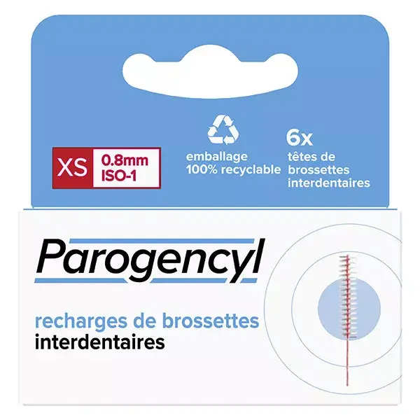 Pacote de Refis para Escova Interdental Parogencyl XS (6 unidades)