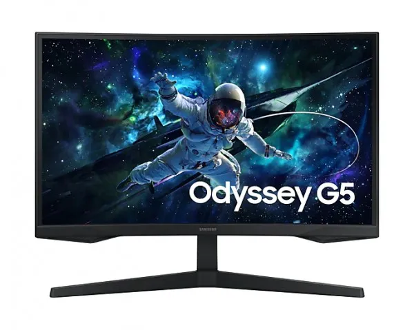 Samsung Odyssey G5 S27CG554EU - G55C Series - LED-skærm - gaming - kurvet - 27