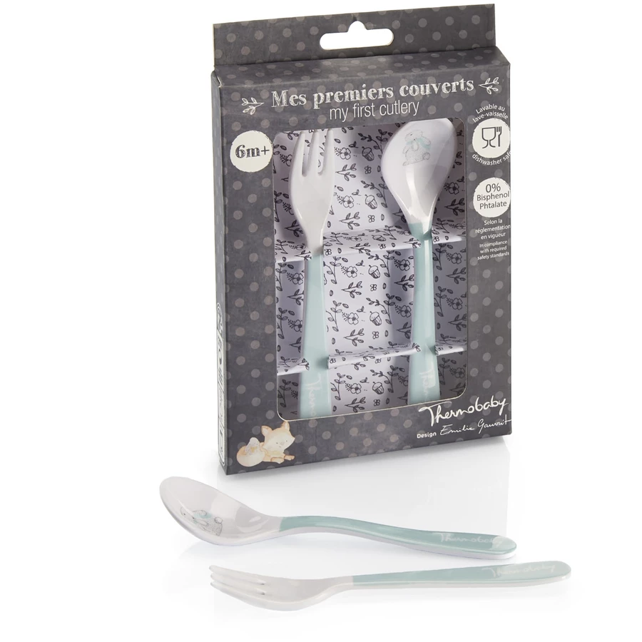 Thermobaby® Besteckset Melamin, Forest