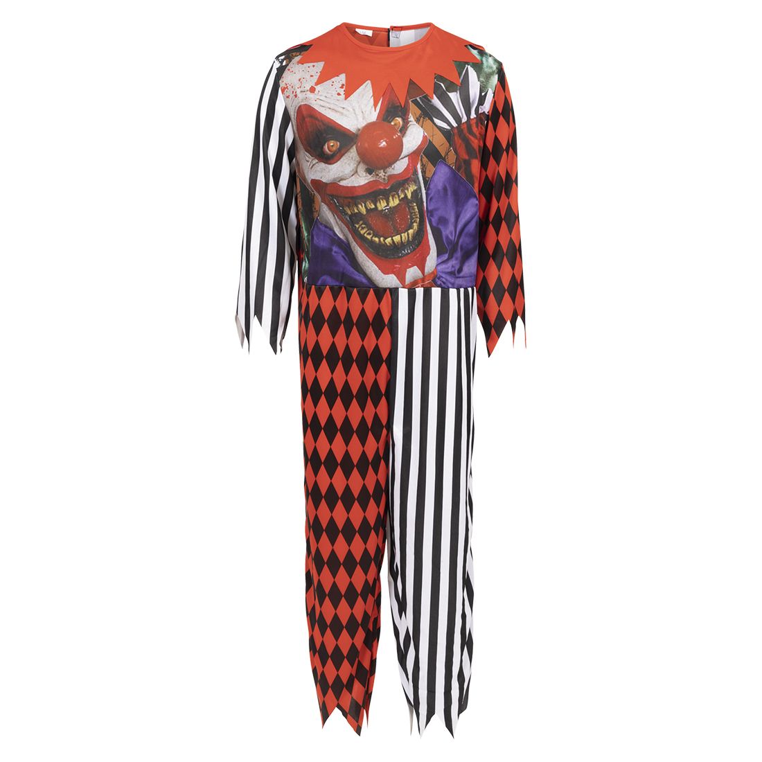 Halloween Kostyme Klovn med maske